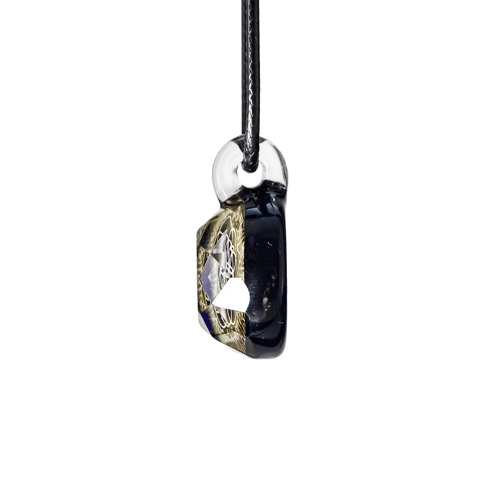 Flower Of Life Glass Pendant