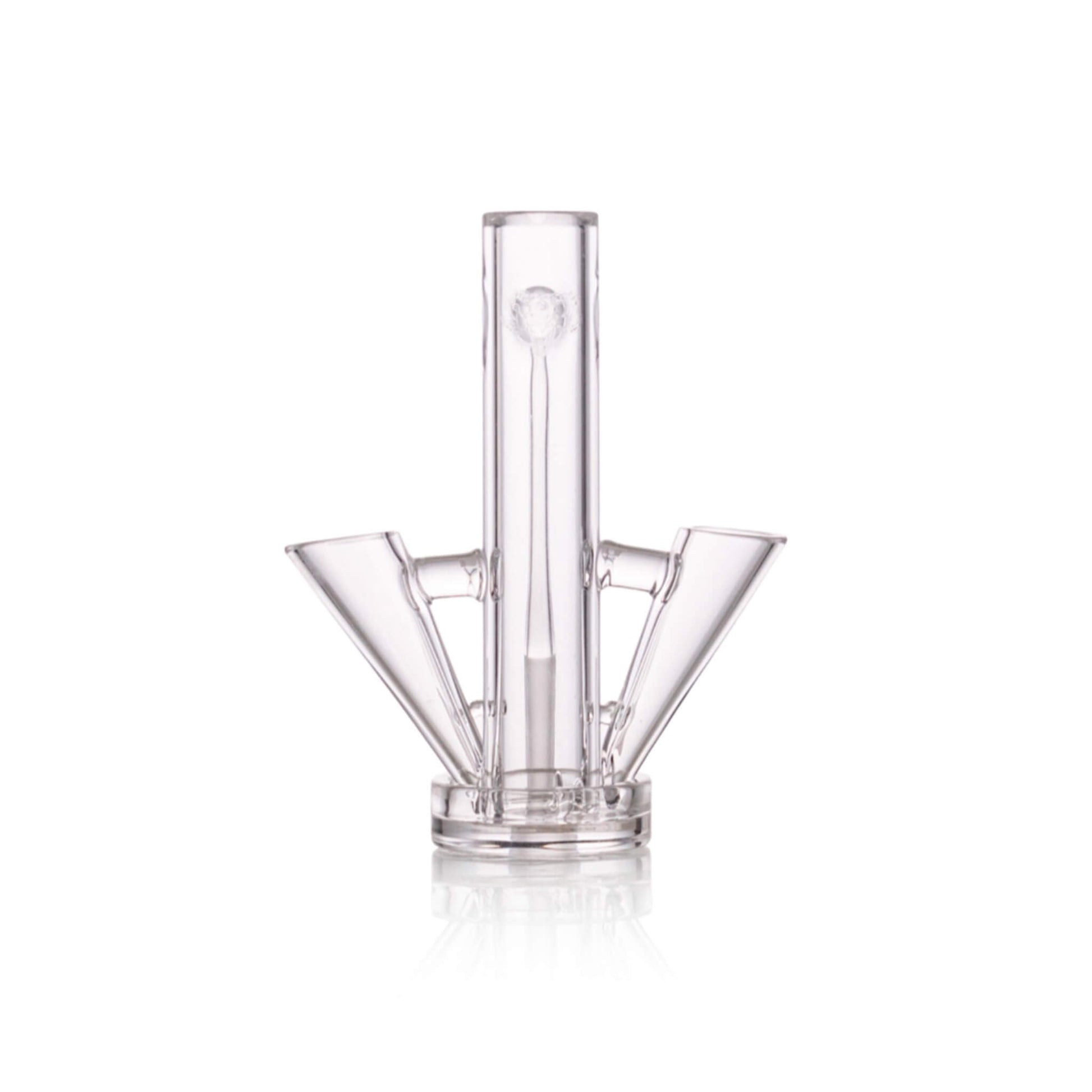 Control Tower Quartz Banger With Double Funnel | Front Profile View | GG