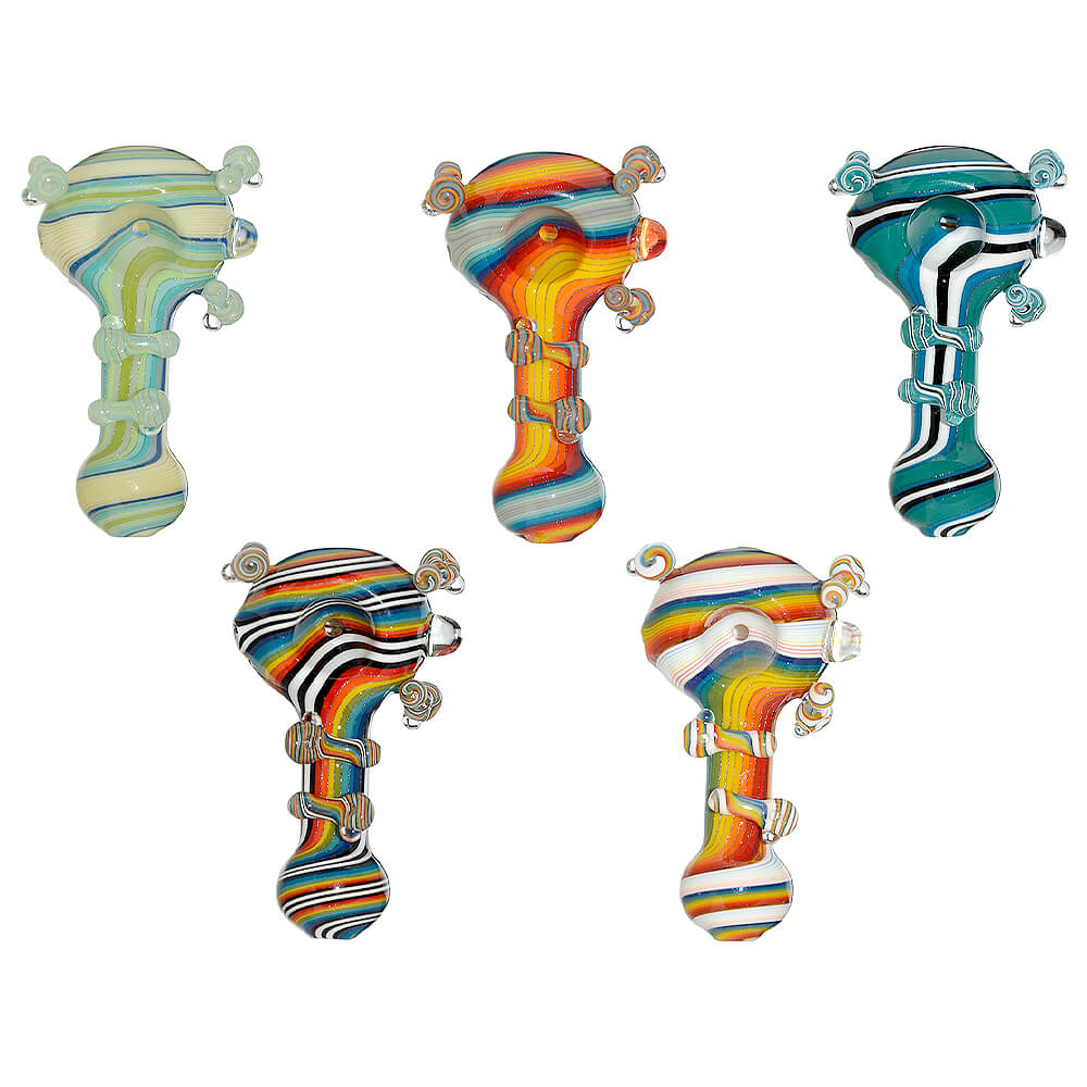 Galaxy Swirl Spoon Pipe Series