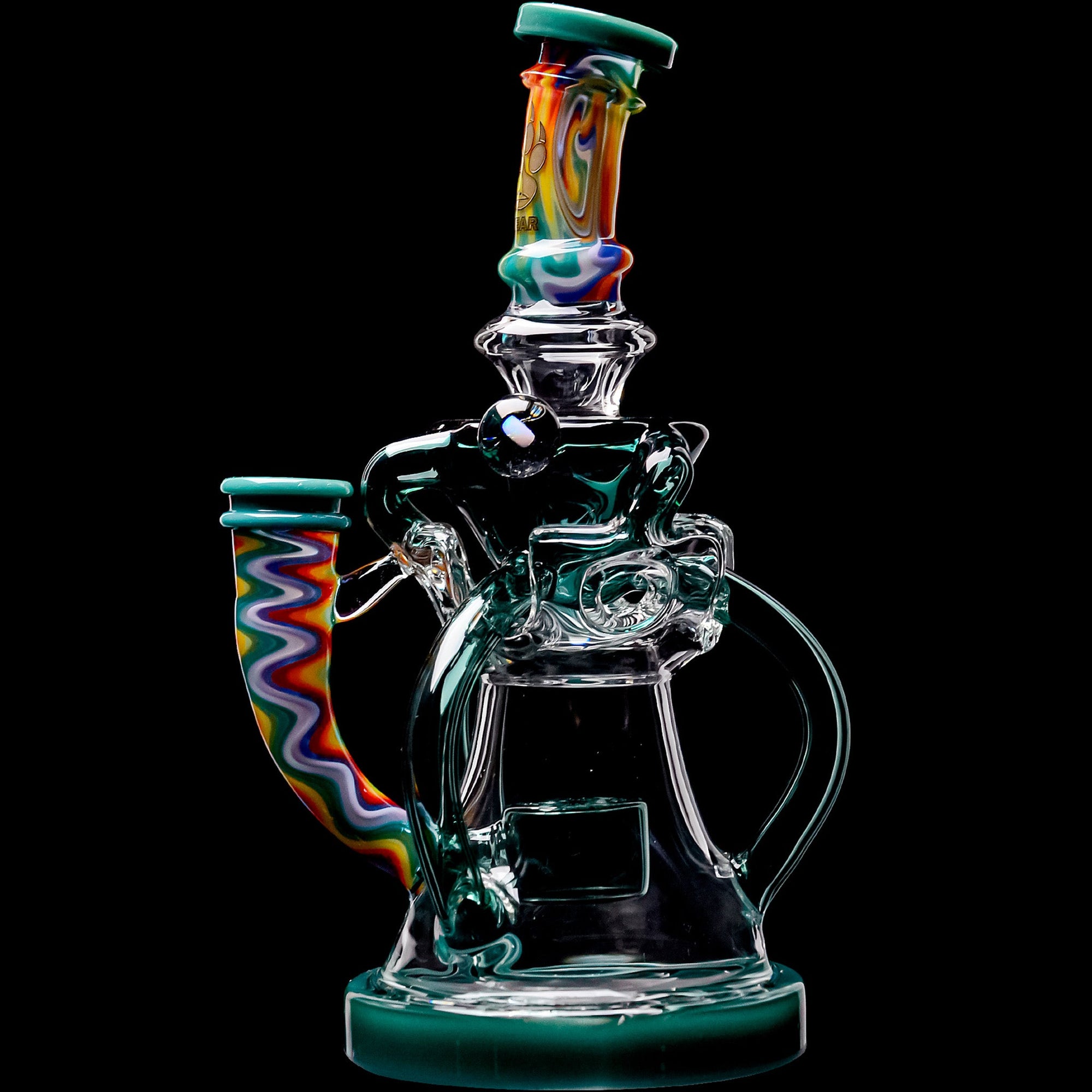 Calibear 8'' Continuum Seed Of Life Perc Recycler Dab Rig