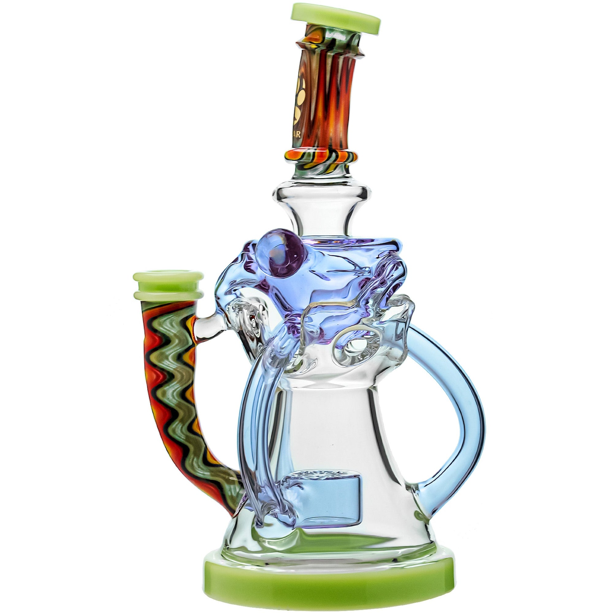 Calibear 8'' Continuum Seed Of Life Perc Recycler Dab Rig