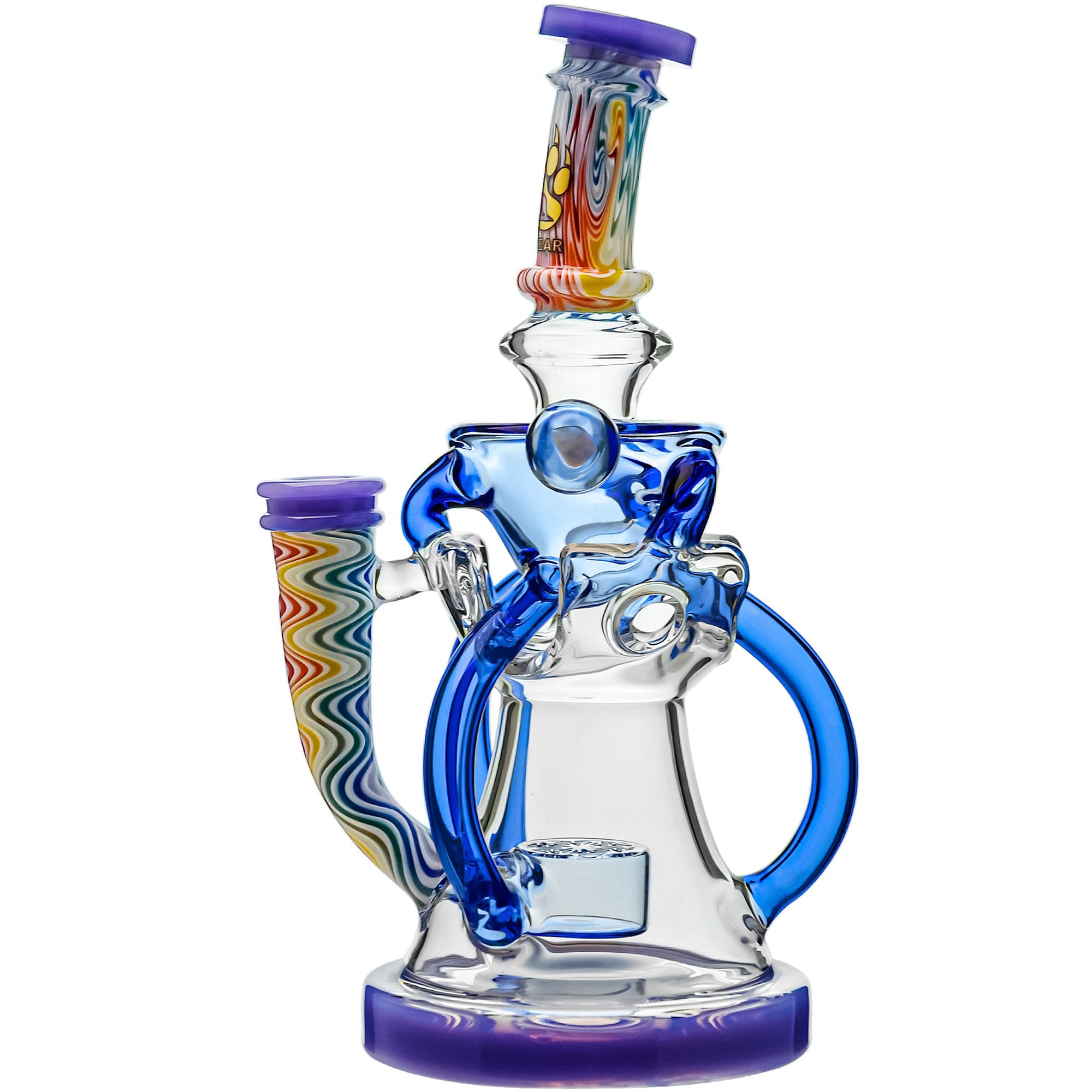 Calibear 8'' Continuum Seed Of Life Perc Recycler Dab Rig
