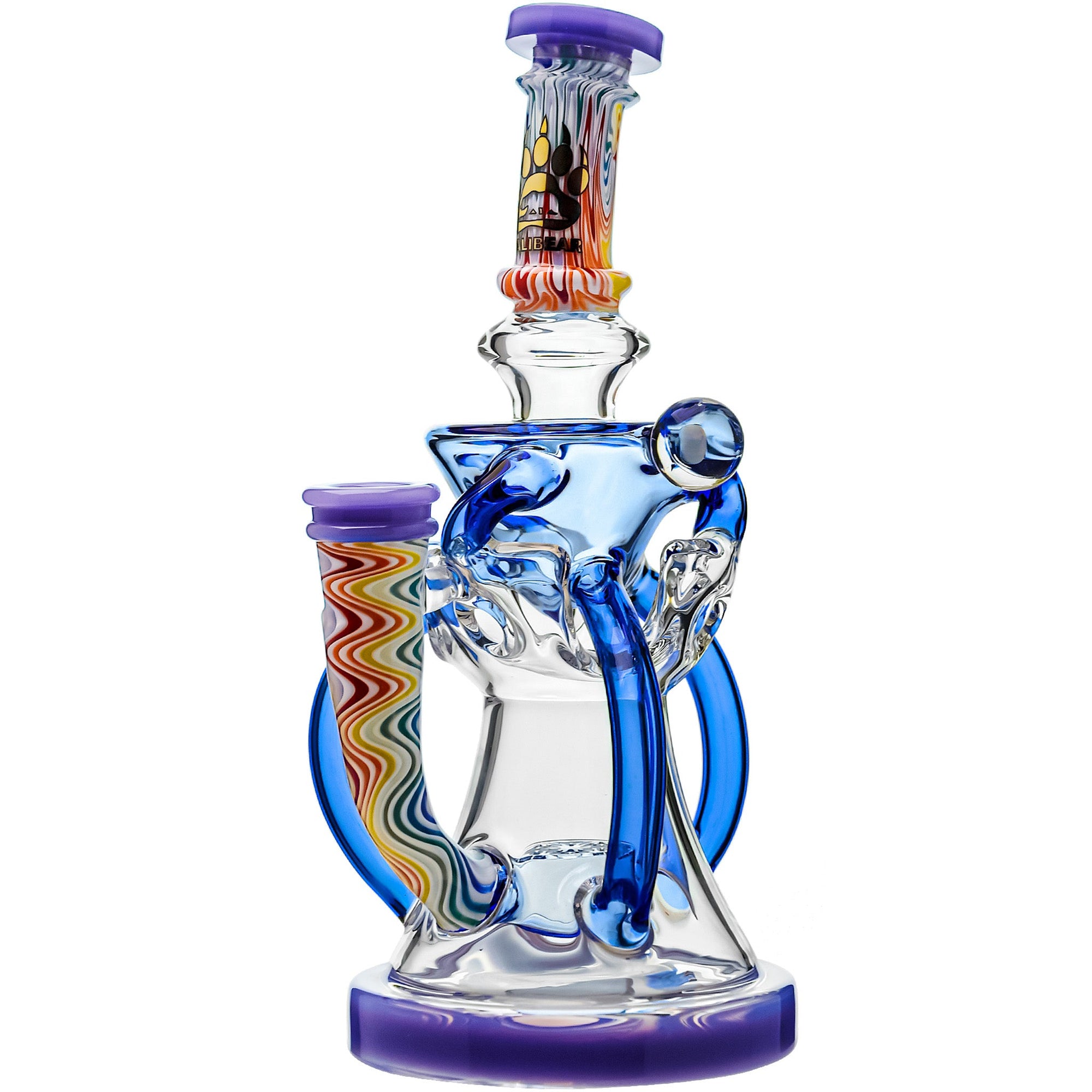 Calibear 8'' Continuum Seed Of Life Perc Recycler Dab Rig