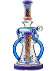 Calibear 8'' Continuum Seed Of Life Perc Recycler Dab Rig
