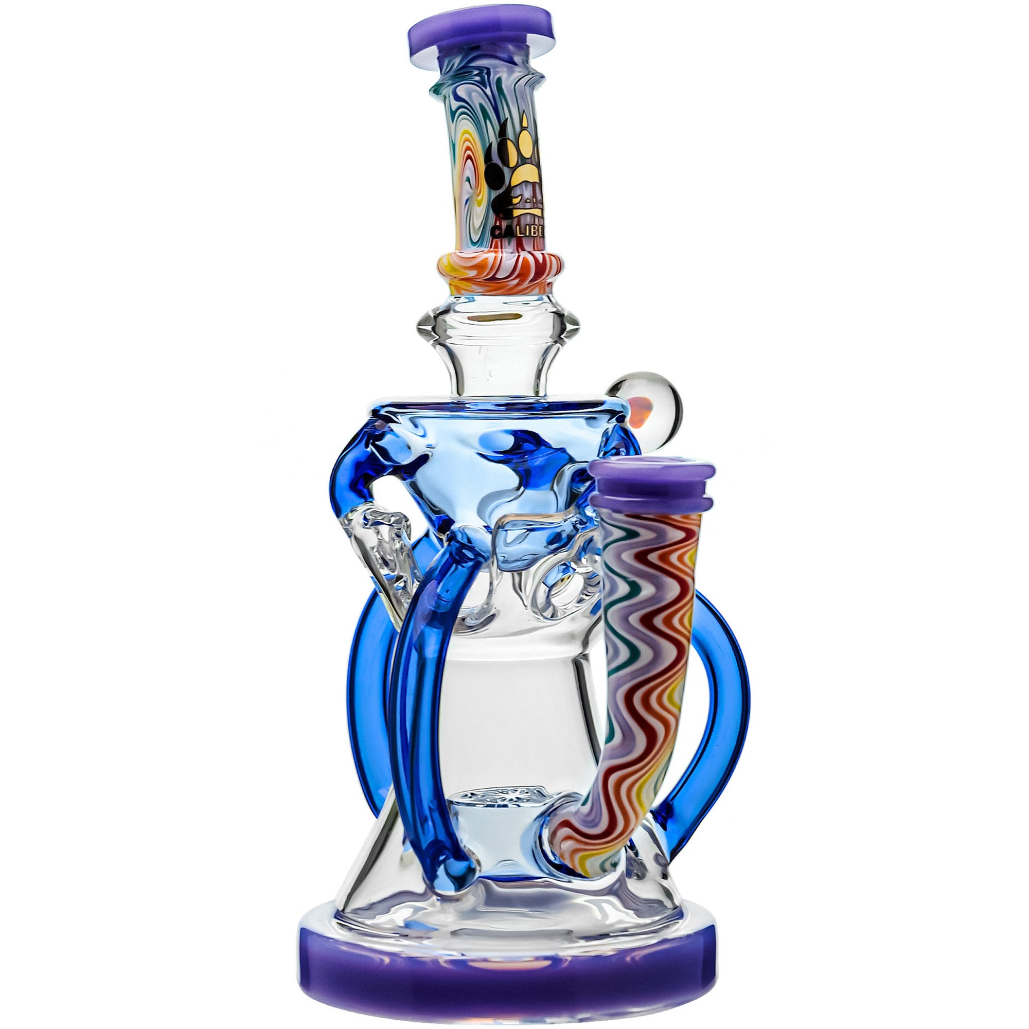 Calibear 8'' Continuum Seed Of Life Perc Recycler Dab Rig
