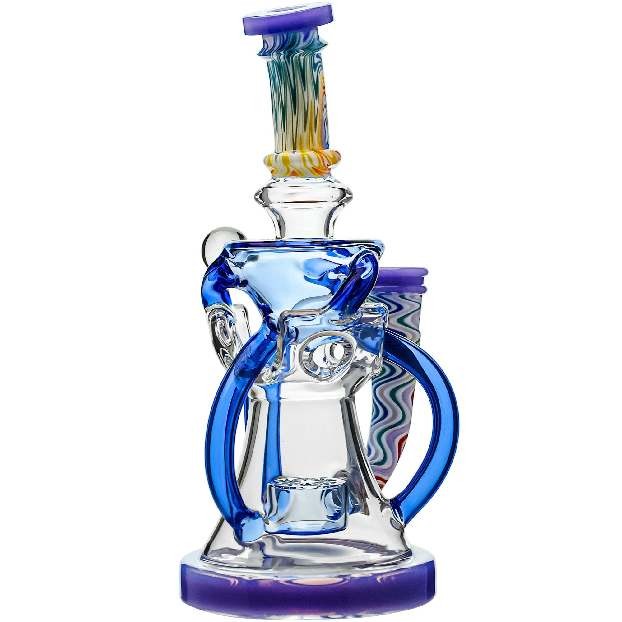 Calibear 8'' Continuum Seed Of Life Perc Recycler Dab Rig