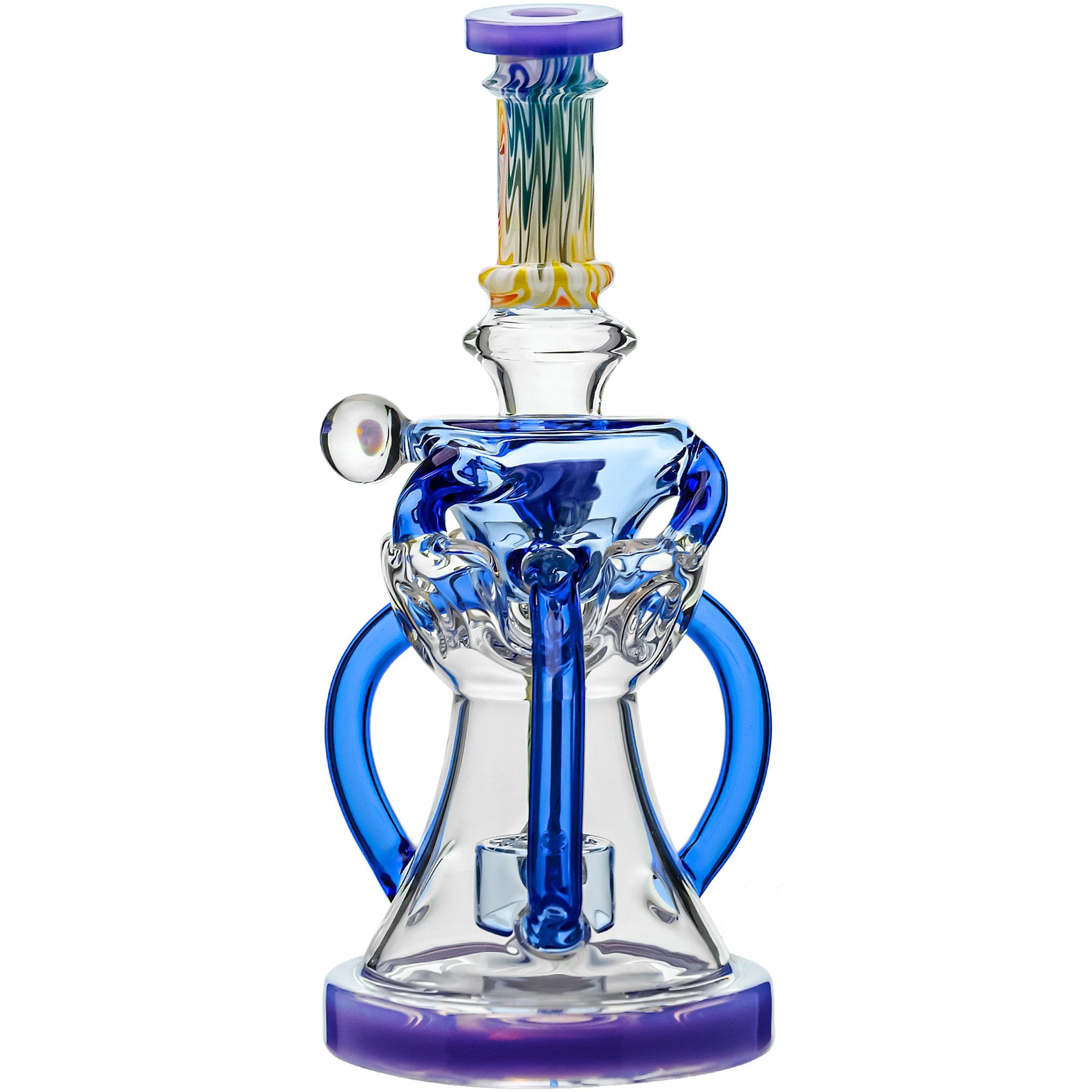 Calibear 8'' Continuum Seed Of Life Perc Recycler Dab Rig