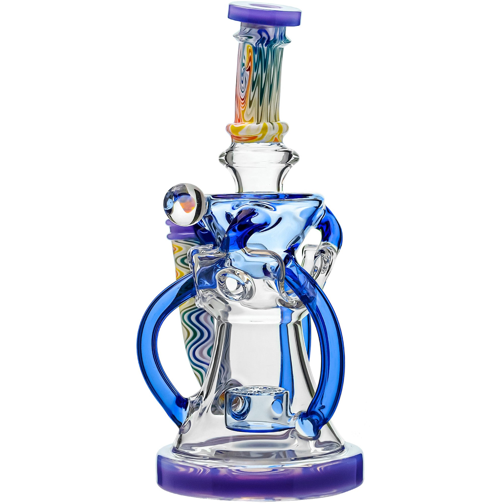 Calibear 8'' Continuum Seed Of Life Perc Recycler Dab Rig