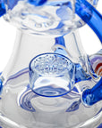 Calibear 8'' Continuum Seed Of Life Perc Recycler Dab Rig