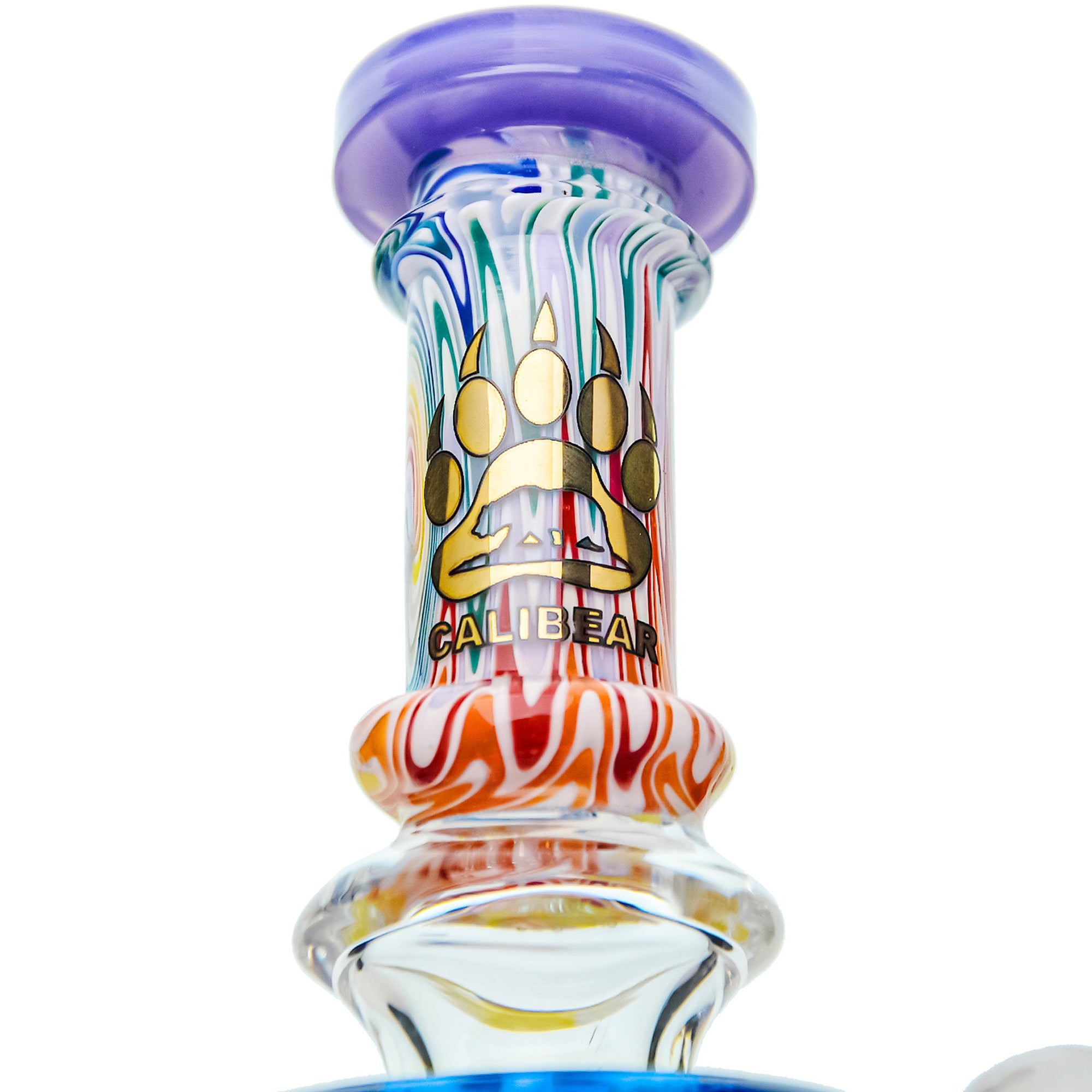Calibear 8'' Continuum Seed Of Life Perc Recycler Dab Rig