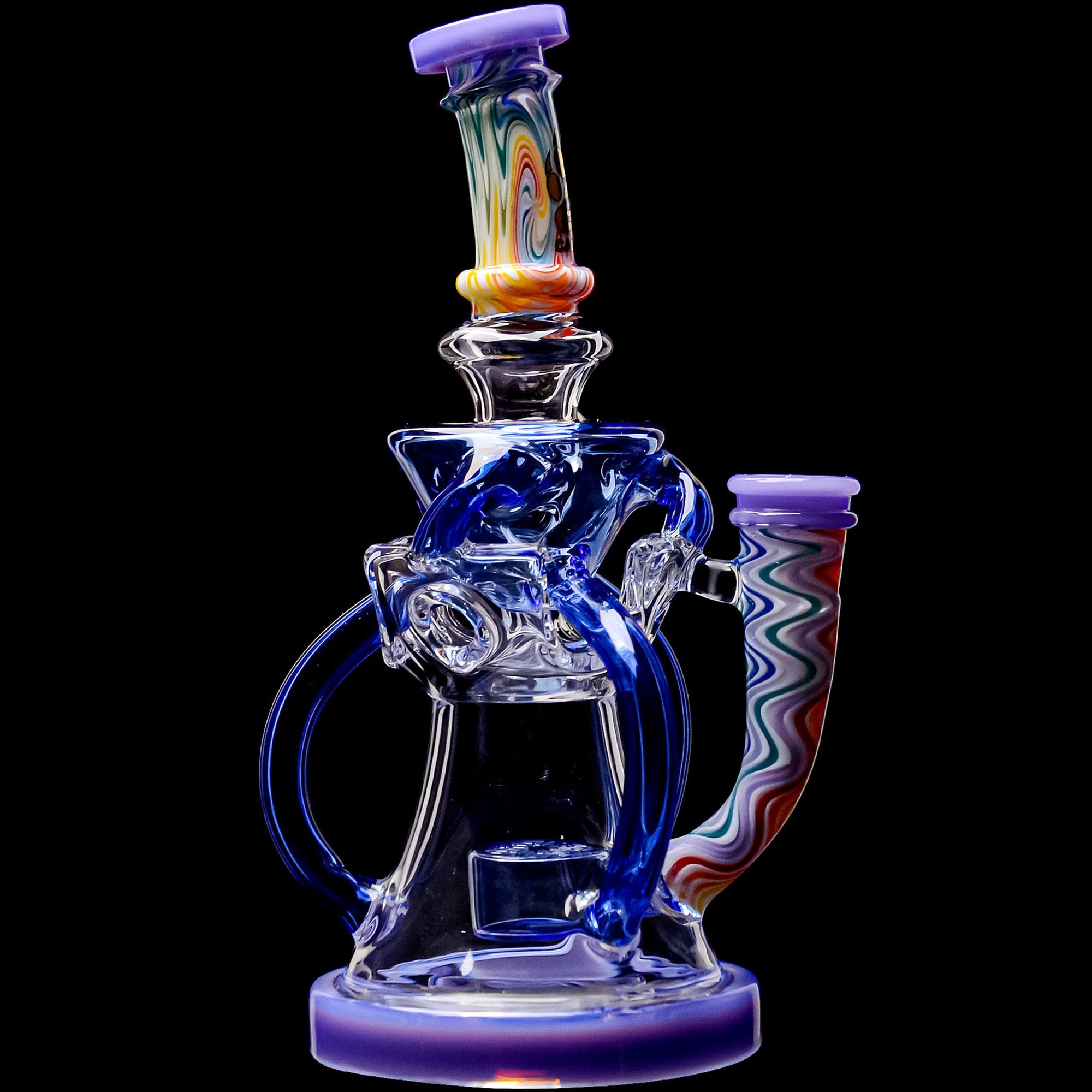 Calibear 8'' Continuum Seed Of Life Perc Recycler Dab Rig
