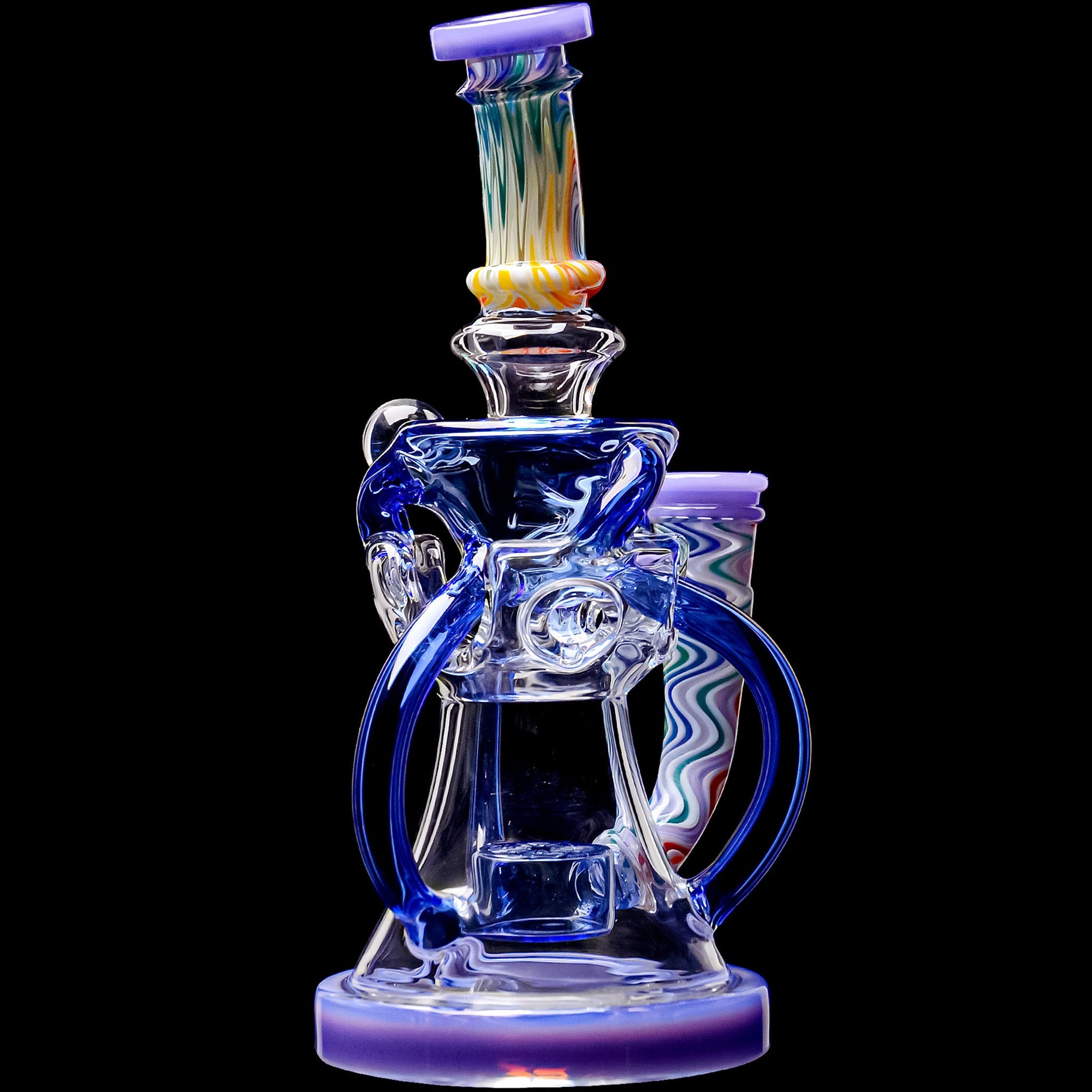 Calibear 8'' Continuum Seed Of Life Perc Recycler Dab Rig