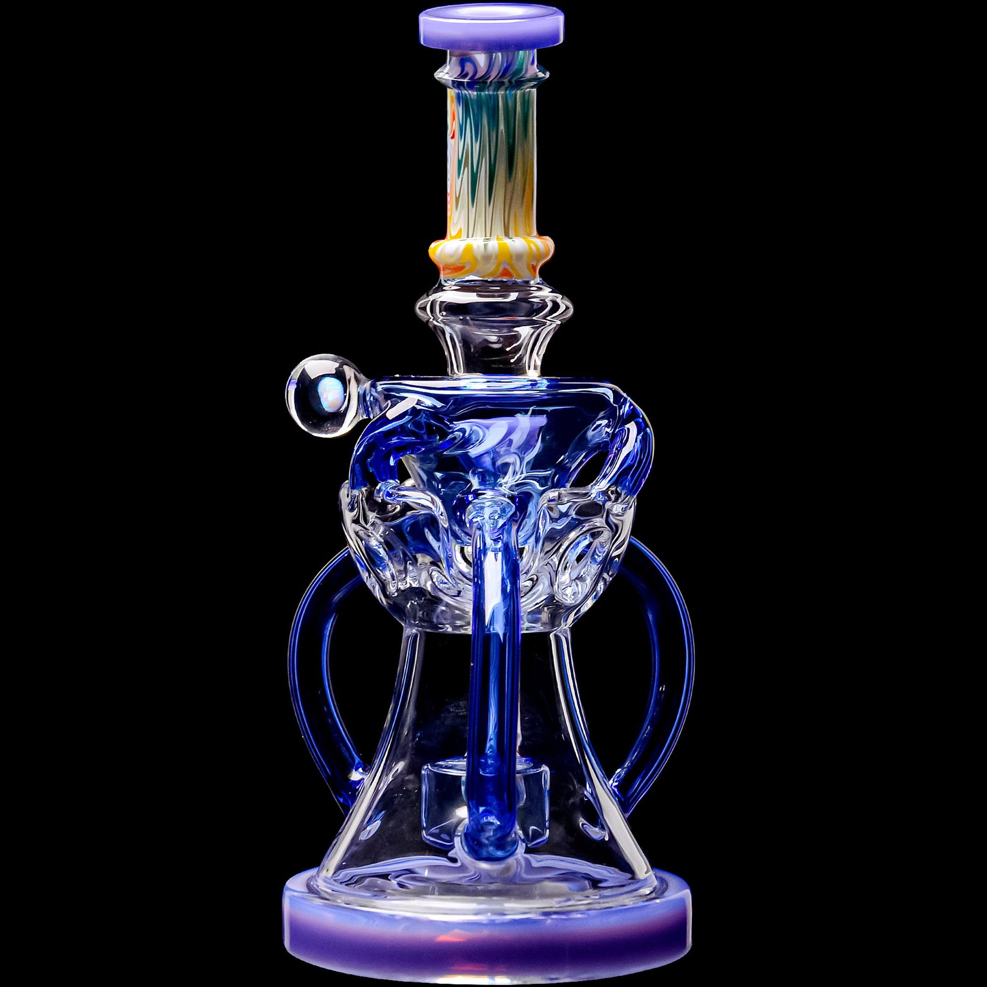 Calibear 8'' Continuum Seed Of Life Perc Recycler Dab Rig