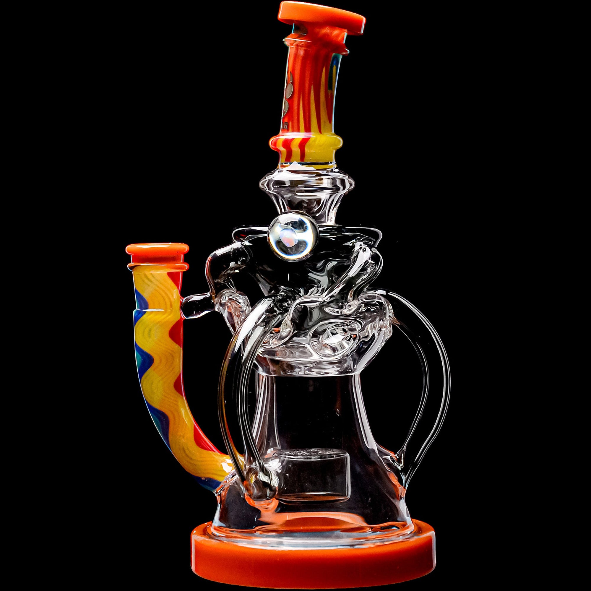 Calibear 8'' Continuum Seed Of Life Perc Recycler Dab Rig