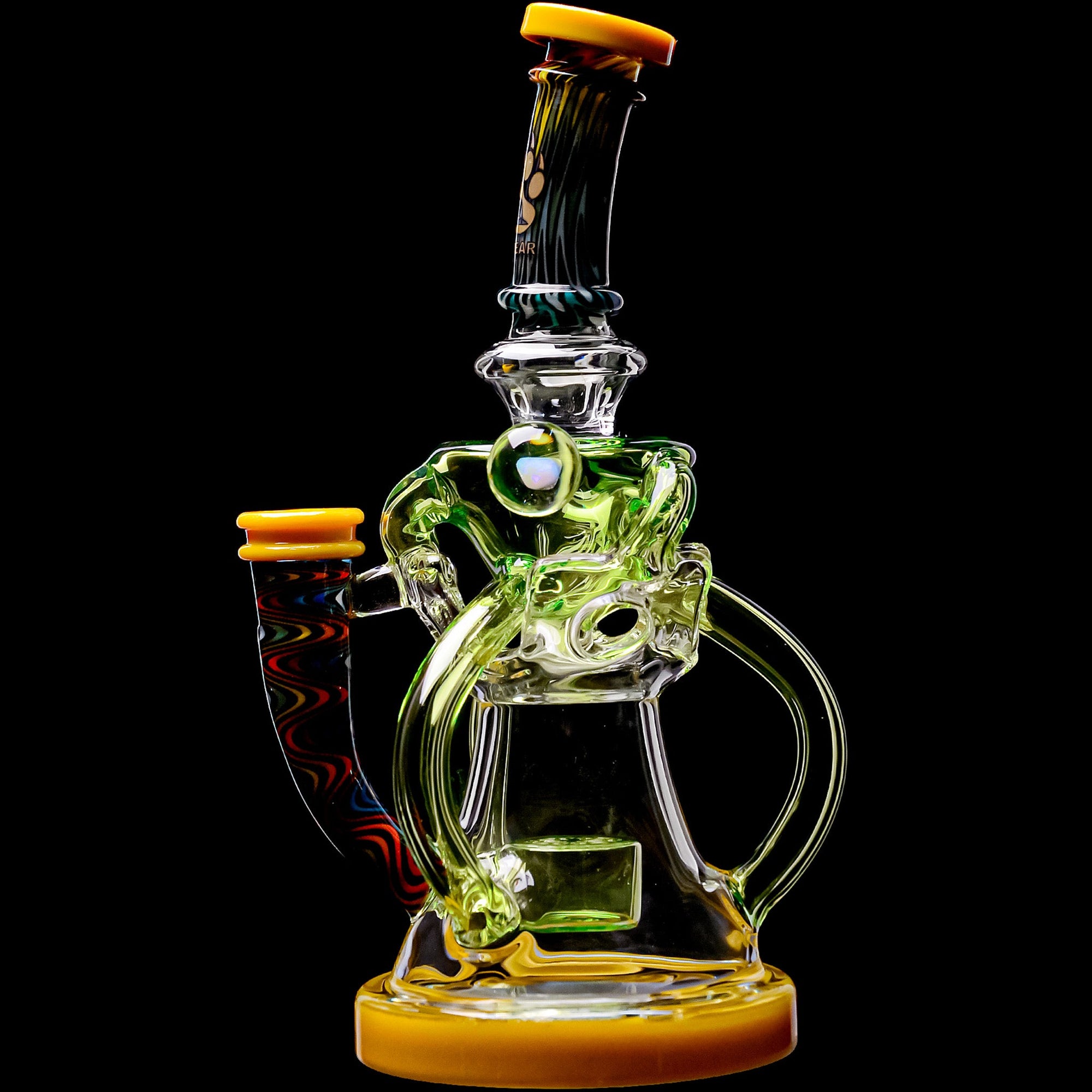 Calibear 8'' Continuum Seed Of Life Perc Recycler Dab Rig
