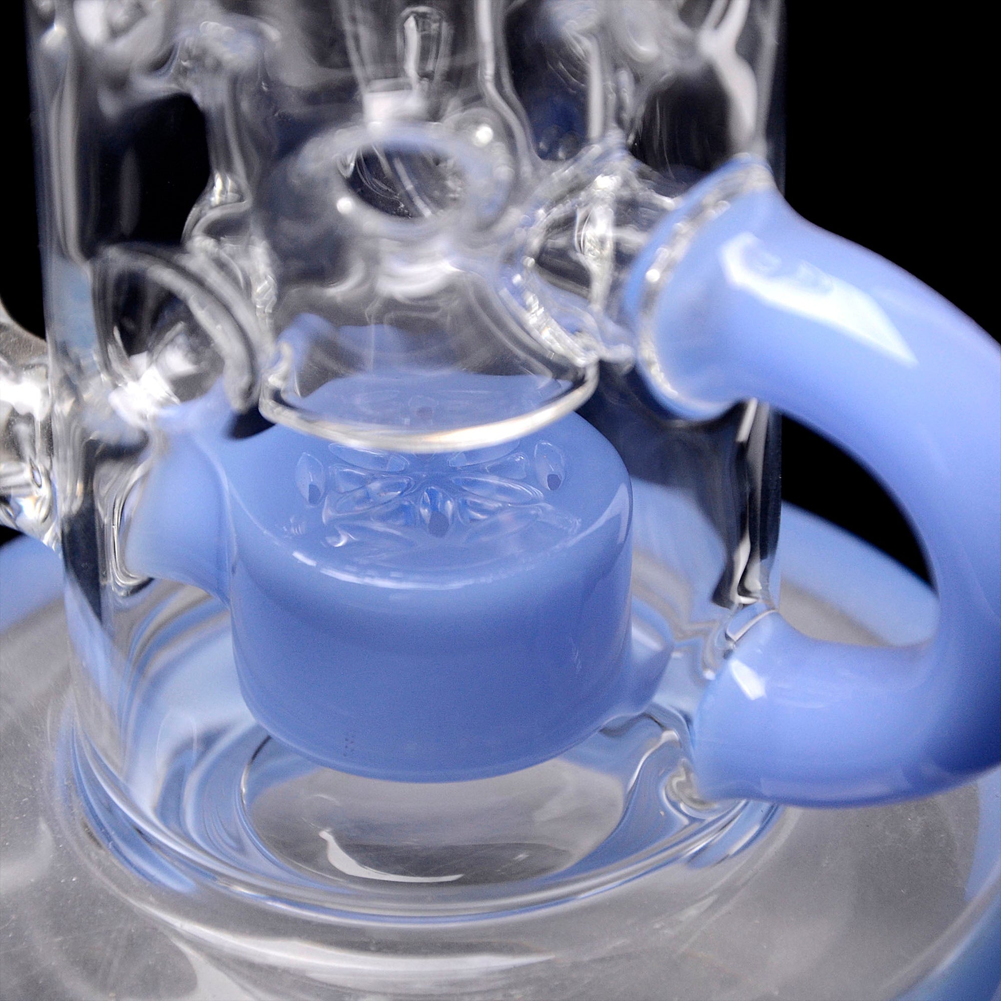 Calibear Cascade Flower Of Life Klein Recycler Dab Rig