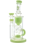 Calibear Cascade Flower Of Life Klein Recycler Dab Rig