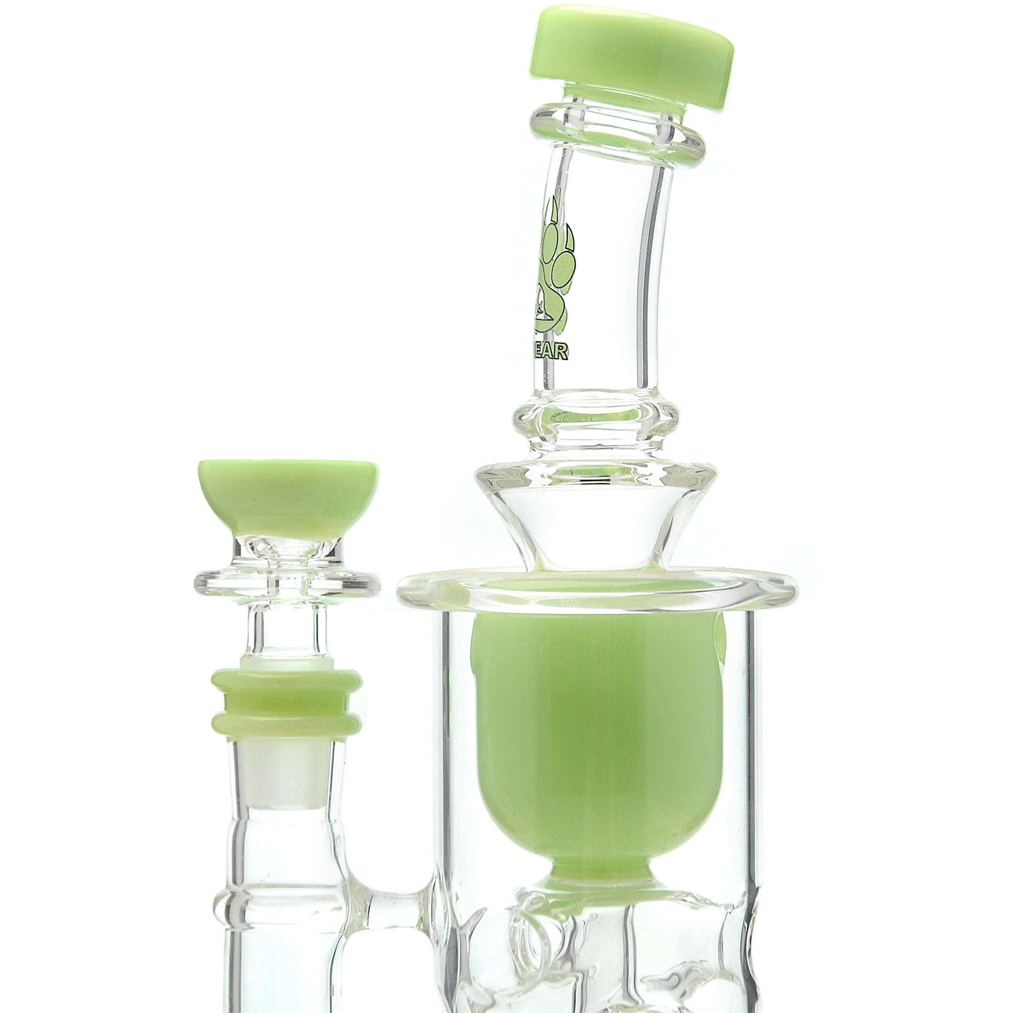 Calibear Cascade Flower Of Life Klein Recycler Dab Rig