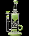 Calibear Cascade Flower Of Life Klein Recycler Dab Rig