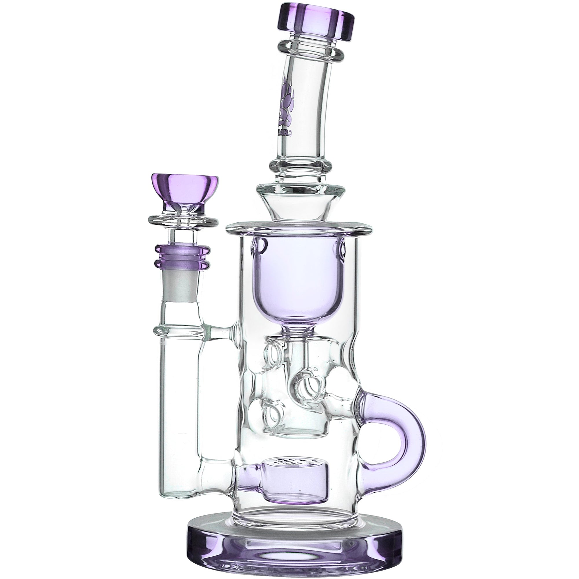 Calibear Cascade Flower Of Life Klein Recycler Dab Rig
