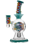 Calibear 8'' Fabyrinth Seed Of Life Perc Dab Rig