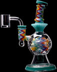 Calibear 8'' Fabyrinth Seed Of Life Perc Dab Rig