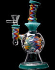 Calibear 8'' Fabyrinth Seed Of Life Perc Dab Rig