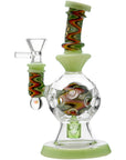 Calibear 8'' Fabyrinth Seed Of Life Perc Dab Rig