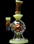 Calibear 8'' Fabyrinth Seed Of Life Perc Dab Rig