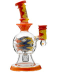 Calibear 8'' Fabyrinth Seed Of Life Perc Dab Rig