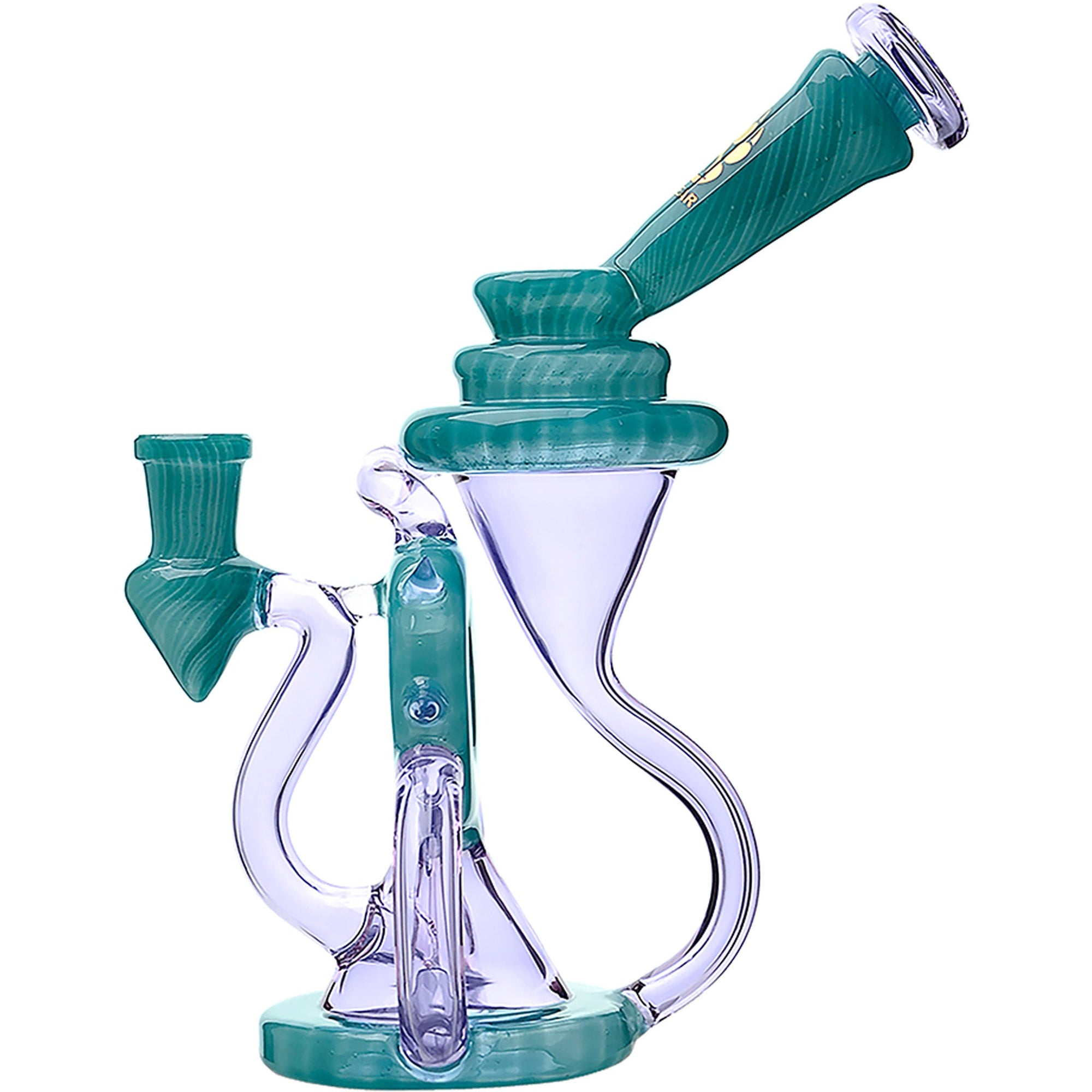 Calibear Vortex Spiked Recycler Dab Rig