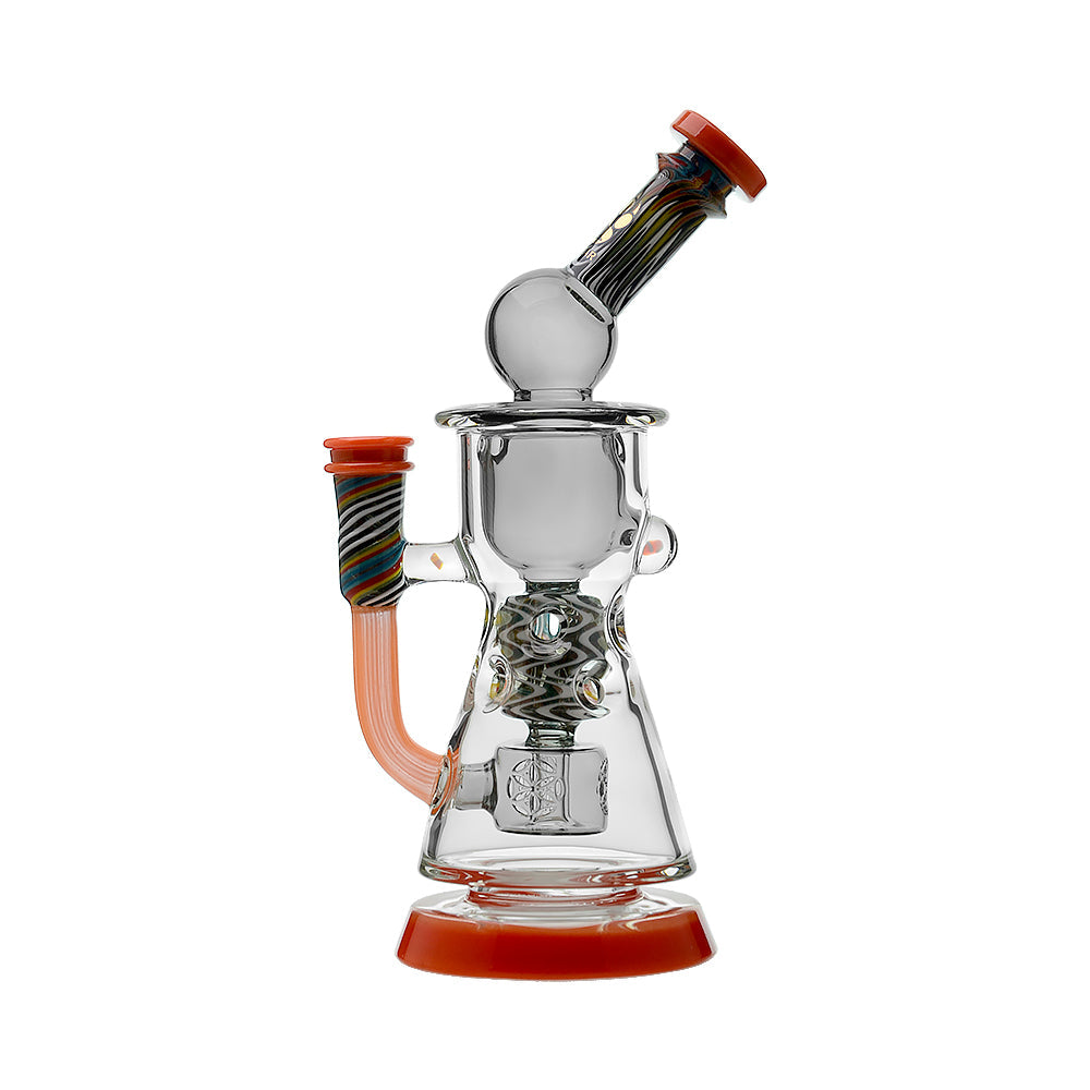 Calibear WigWag Seed Of Life Percolator Incycler Dab Rig