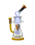 Calibear WigWag Seed Of Life Percolator Incycler Dab Rig