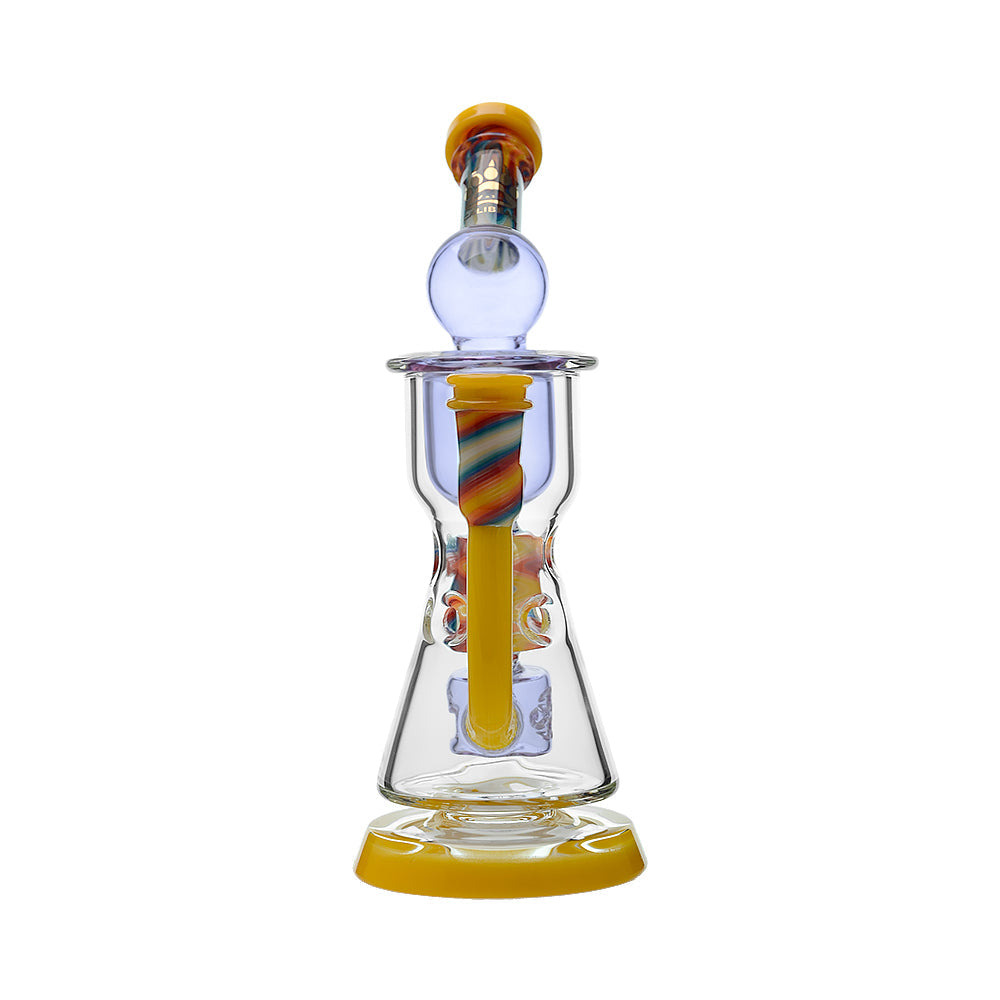 Calibear WigWag Seed Of Life Percolator Incycler Dab Rig