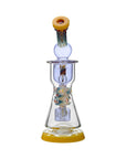 Calibear WigWag Seed Of Life Percolator Incycler Dab Rig