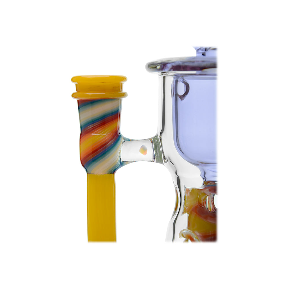 Calibear WigWag Seed Of Life Percolator Incycler Dab Rig