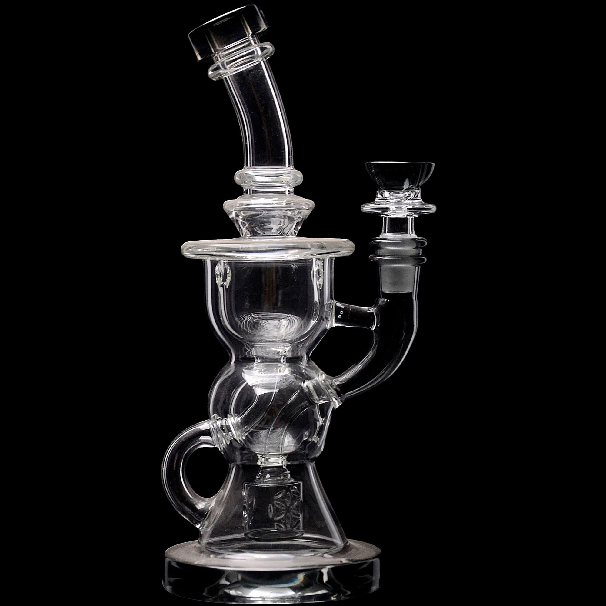 Calibear Vortex Seed Of Life Recycler Dab Rig