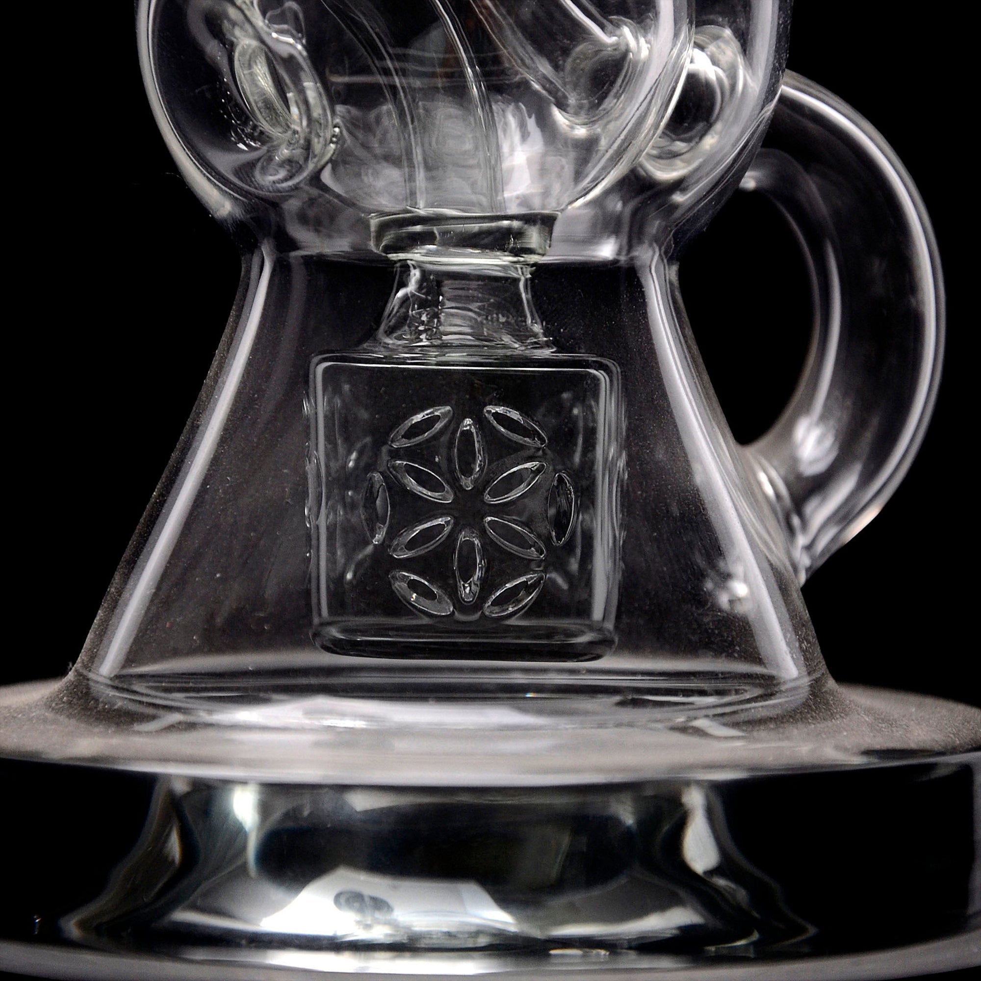 Calibear Vortex Seed Of Life Recycler Dab Rig