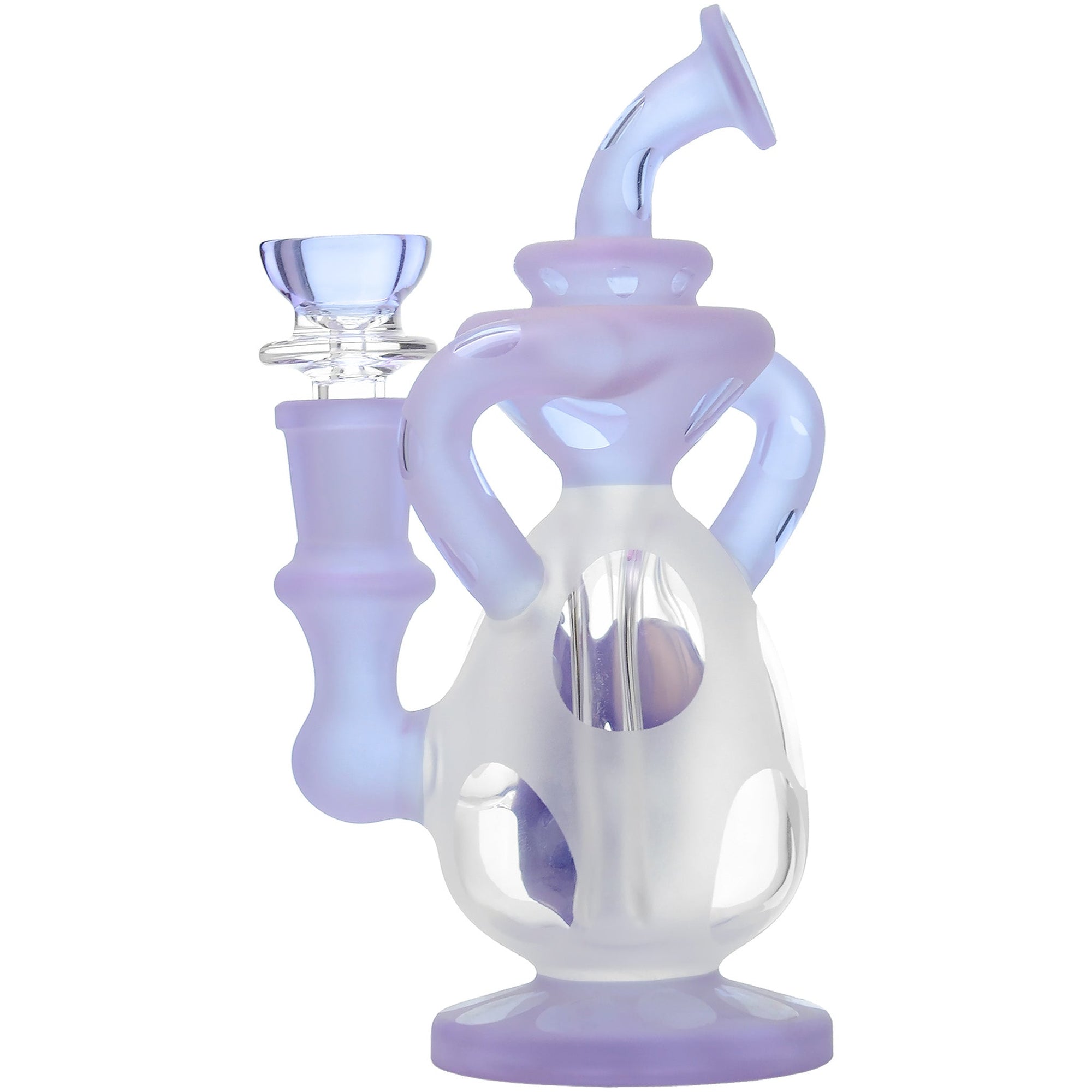 Glassic 7.8'' Heady Dino Recycler Egg Dab Rig