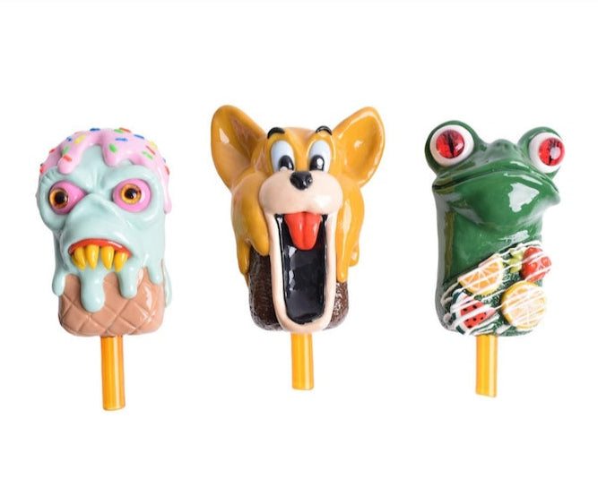 Character Ice-cream Clay Pipe