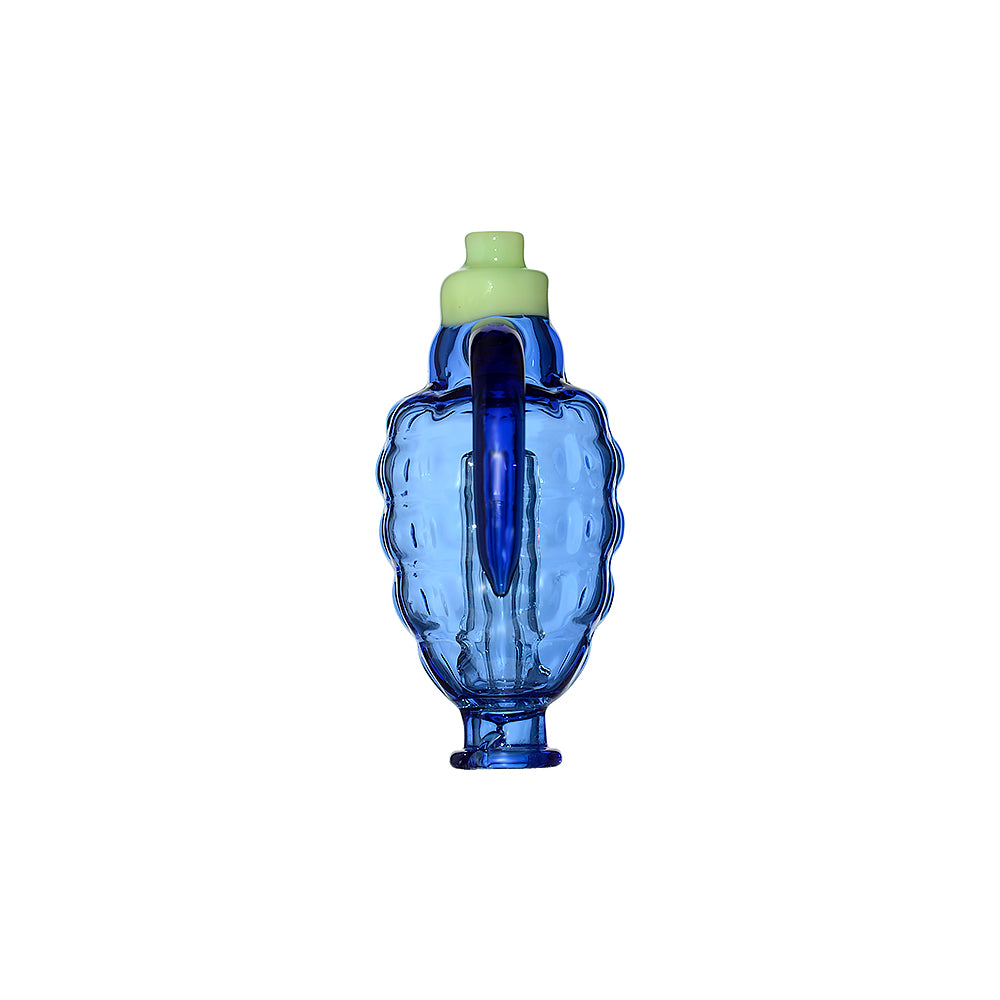 Grenad Styled Artisan Glass Attachment for Puffco Pivot | Calibear