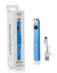 510 Thread Cartridge Vape Battery | Blue Profile View | Golden Goat Quartz