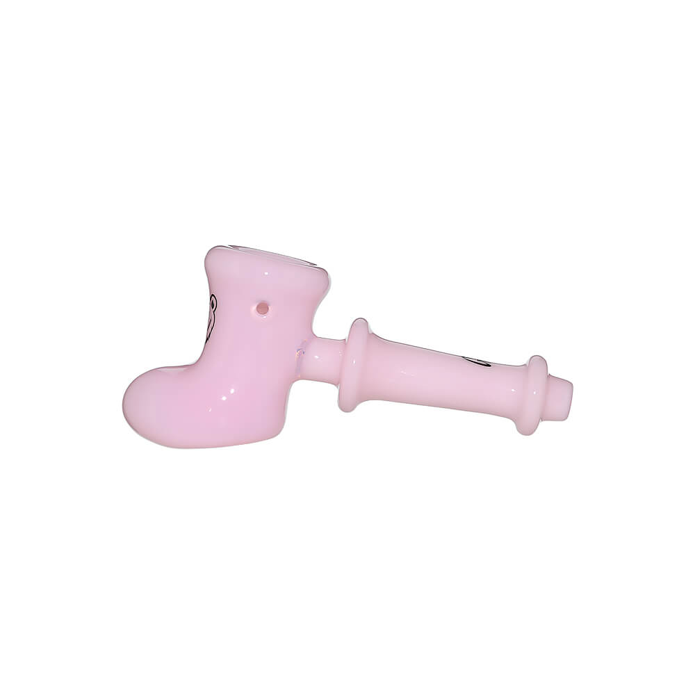 Hand-Blown Glass Boot Spoon Pipe