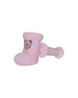 Hand-Blown Glass Boot Spoon Pipe