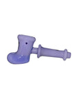 Hand-Blown Glass Boot Spoon Pipe