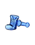 Hand-Blown Glass Boot Spoon Pipe