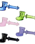Hand-Blown Glass Boot Spoon Pipe