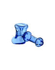 Hand-Blown Glass Boot Spoon Pipe