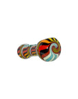 Hand-Blown Wigwag Spoon Pipe