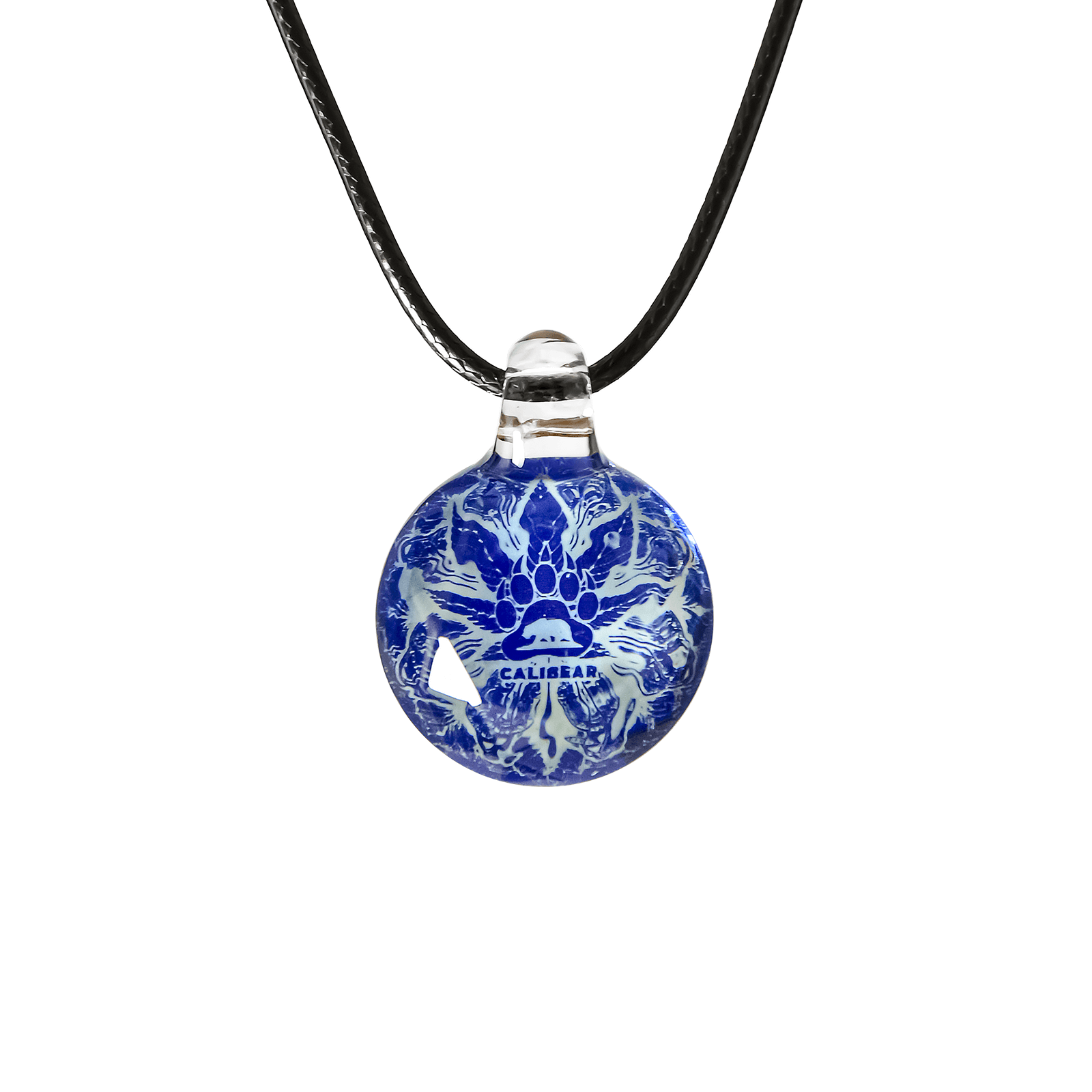 Handcrafted Borosilicate Glass Pendant – Galaxy Orb Series
